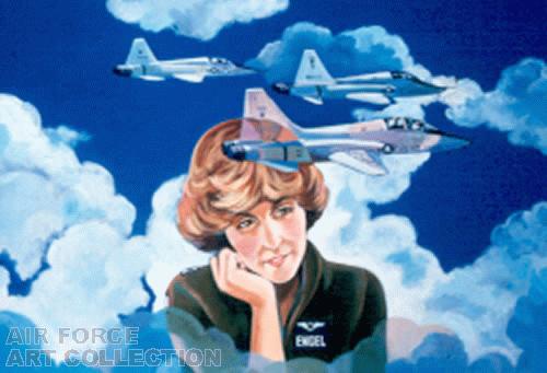 A PLACE IN THE SKY, CAPTAIN CONNIE ENGEL, FIRST PILOT INSTRUCTOR
